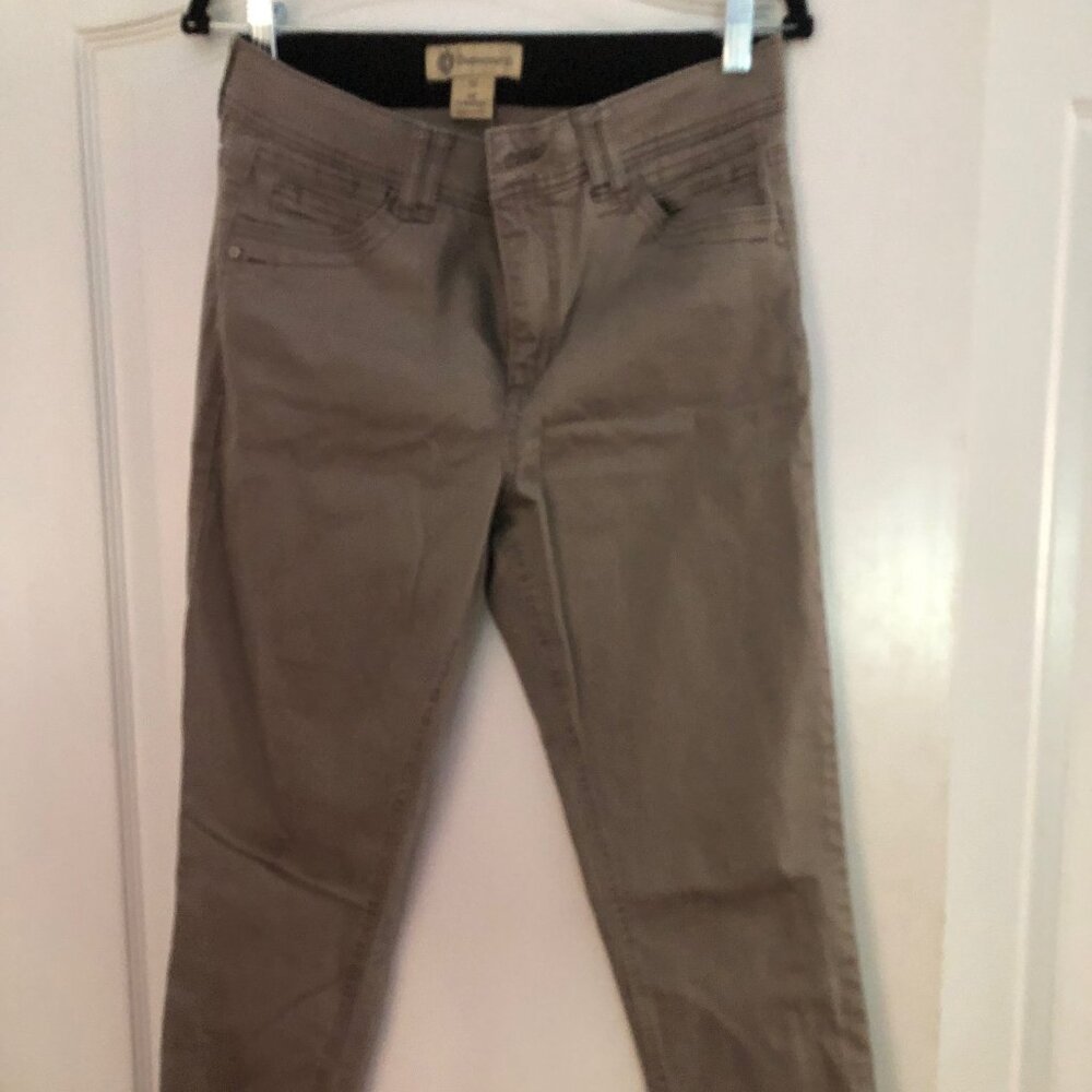 Democracy AbTechnology Pants - Size 10 - Stone/Tan Color